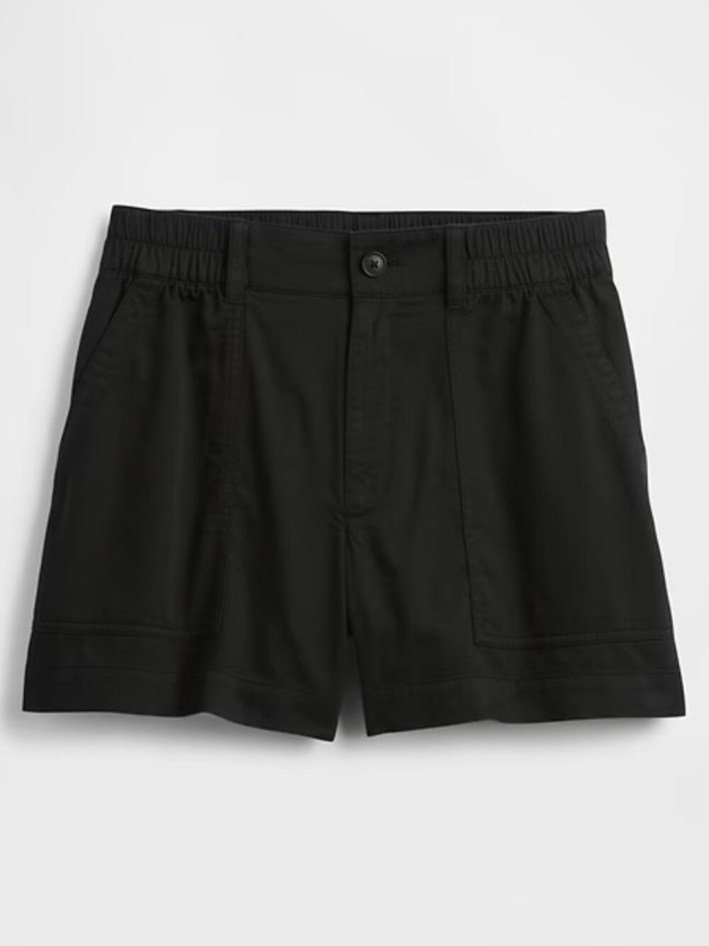 GAP Black 4" High Rise Easy Utility Shorts /NWT/XS